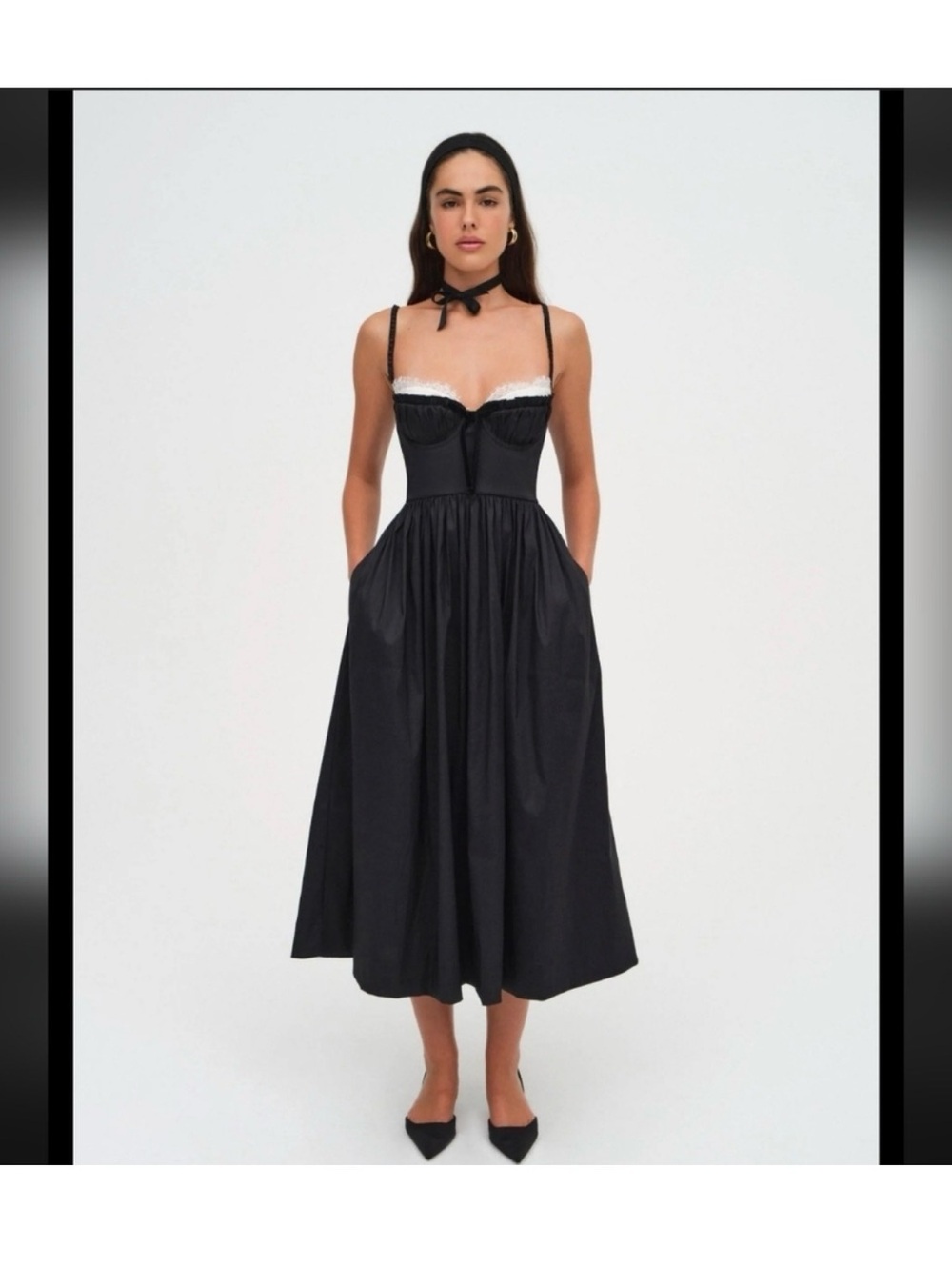 For Love & Lemons Elegant Black Women's Dress‎